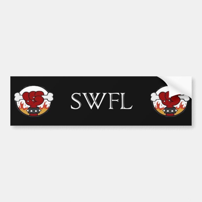 Autocollant De Voiture logo de swfl (Devant)