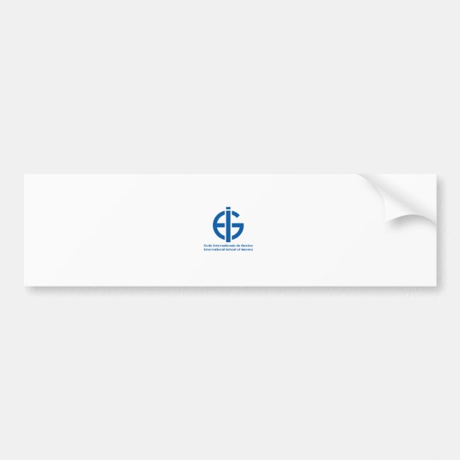 Autocollant De Voiture Logo d'Ecolint (Devant)