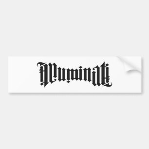 Autocollant De Voiture Logo d'Illuminati