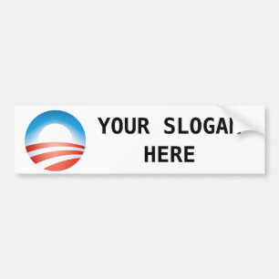 Autocollant De Voiture Logo d'Obama