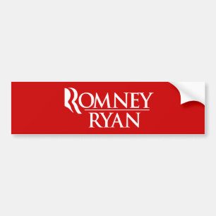 AUTOCOLLANT DE VOITURE LOGO DU FONCTIONNAIRE ROMNEY RYAN - .PNG