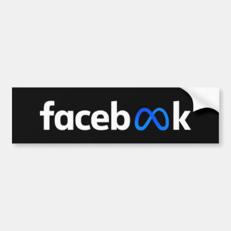 Autocollant De Voiture Logo Facebook Meta