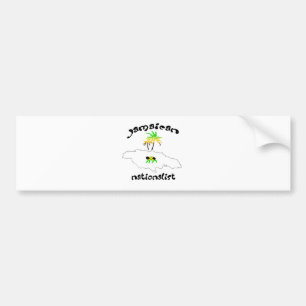 Autocollant De Voiture Logo nationaliste jamaïcain