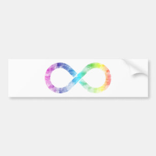 Autocollant De Voiture logo neurodiversité