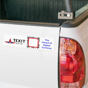 Autocollant De Voiture Logo officiel de TexitCoin 