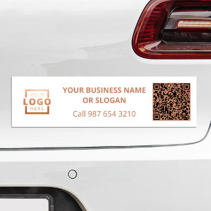 Autocollant De Voiture Logo professionnel personnalisé QR Code promotionn
