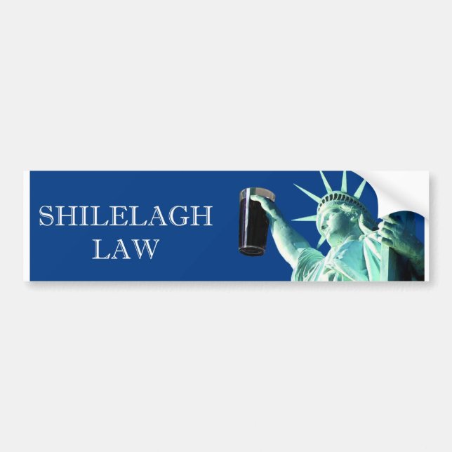 Autocollant De Voiture Loi de Shilelagh (Devant)