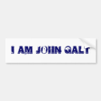 AUTOCOLLANT DE VOITURE L'OMS EST JOHN GALT