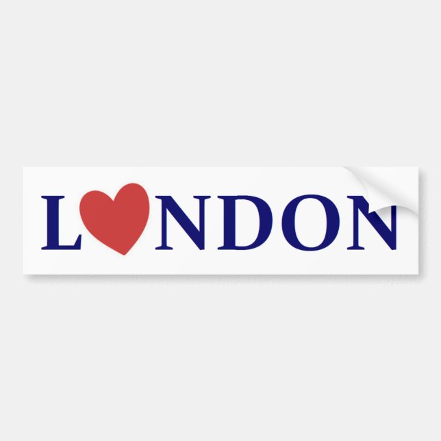 Autocollant De Voiture London love (Devant)