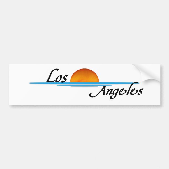 Autocollant De Voiture Los Angeles (Devant)