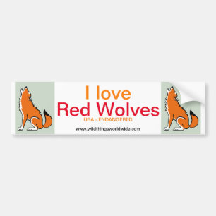 Autocollant De Voiture Loups