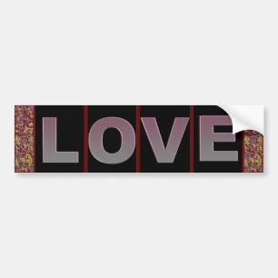 Autocollant De Voiture Love Bumpersticker