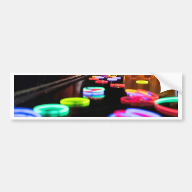 Autocollant De Voiture Lueur dans l'obscurité (Devant)