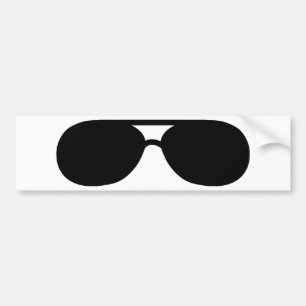 Autocollant De Voiture lunettes de soleil de provocation