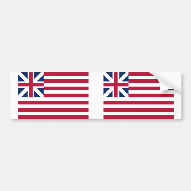Autocollant De Voiture L'union grande, Etats-Unis diminuent (Devant)
