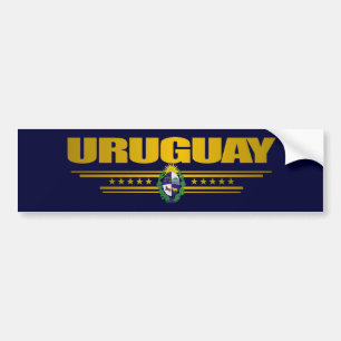 Autocollant De Voiture "L'Uruguay Pride"