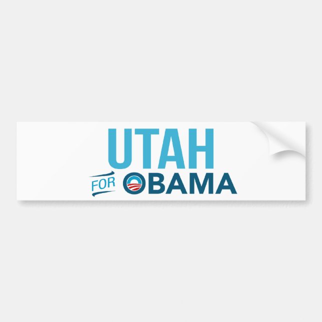 Autocollant De Voiture L'Utah pour l'adhésif pour pare-chocs de Barack (Devant)