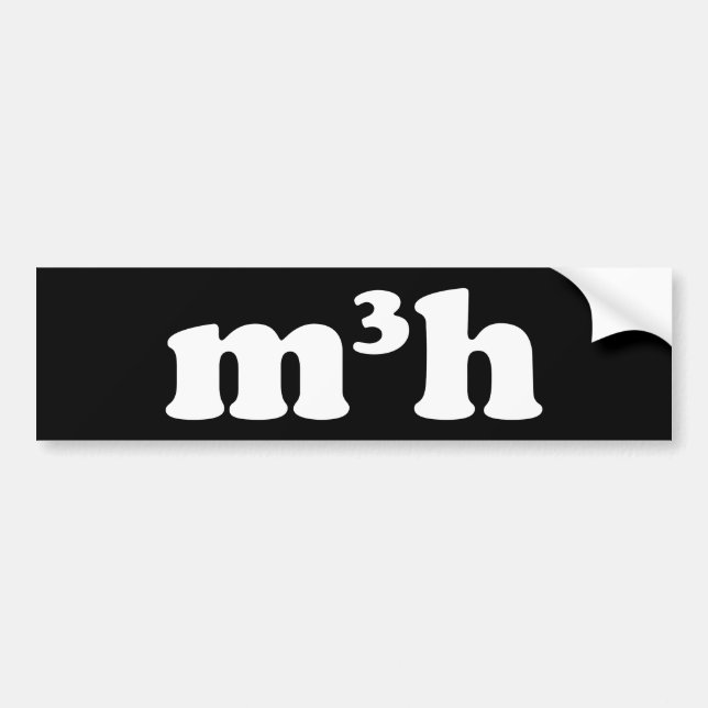 Autocollant De Voiture m3h (Devant)