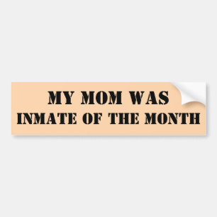 Autocollant De Voiture Ma mère était détenue de l'autocollant pare-chocs 
