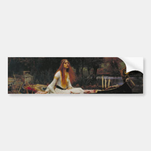 Autocollant De Voiture Madame d'échalote John William Waterhouse