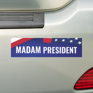 Autocollant De Voiture Madame la Présidente Harris 2024