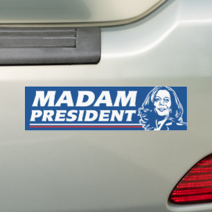Autocollant De Voiture Madame la Présidente Kamala Harris 2024
