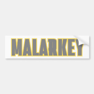 Autocollant De Voiture Malarkey