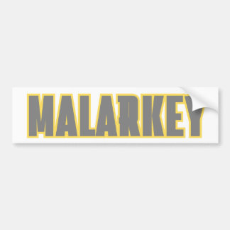 Autocollant De Voiture Malarkey