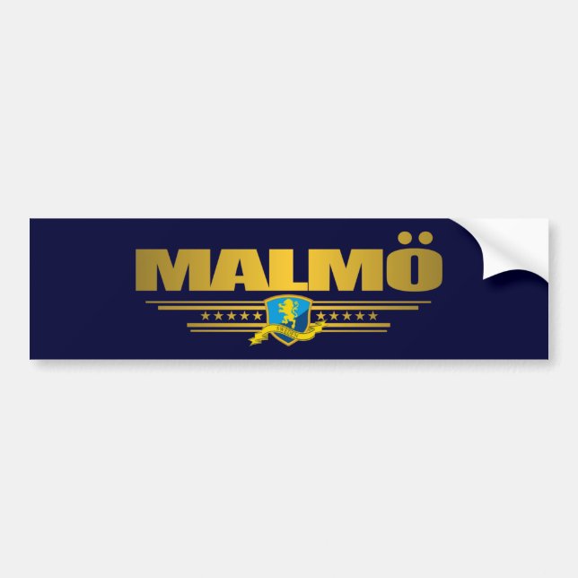 Autocollant De Voiture Malmo (Devant)