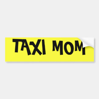 AUTOCOLLANT DE VOITURE MAMAN DE TAXI