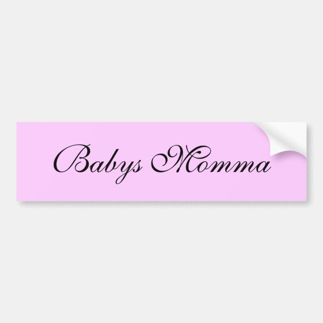 Autocollant De Voiture Mamans de Babys (Devant)