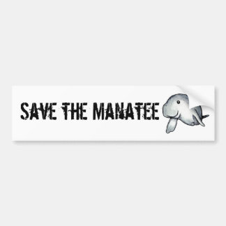 Autocollant De Voiture Manatee-EB01