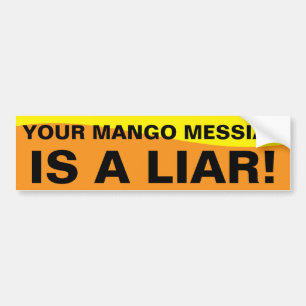 AUTOCOLLANT DE VOITURE MANGO MESSIAH