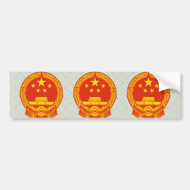 Autocollant De Voiture Manteau de la Chine de détail de bras (Devant)