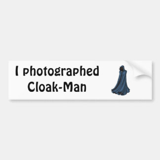 Autocollant De Voiture Manteau-Emballements, photographedCloak-Man d'I