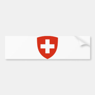 Autocollant De Voiture Manteau officiel de la Suisse de symbole