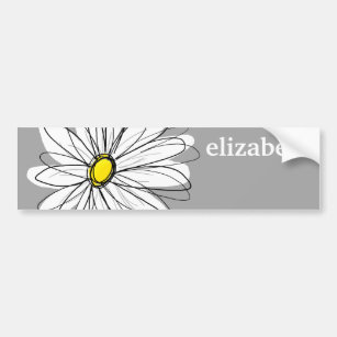 Stickers Magnets Pour Voiture Fleur Hippie Zazzle Ca