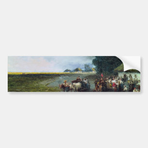 Autocollant De Voiture Mariage ukrainien traditionnel (Ukraine) (mariage)