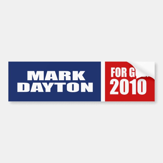 AUTOCOLLANT DE VOITURE MARQUEZ DAYTON POUR LE GOUVERNEUR (Devant)