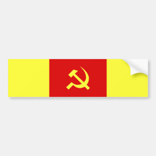 Autocollant De Voiture Marteau et faucille Bumpersticker de l'URSS de
