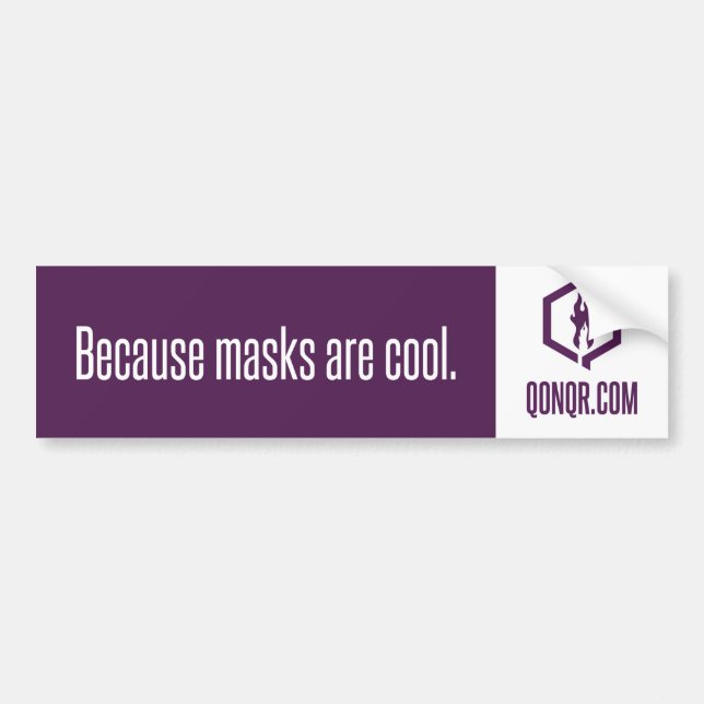 Autocollant De Voiture Masques sans visage (Devant)