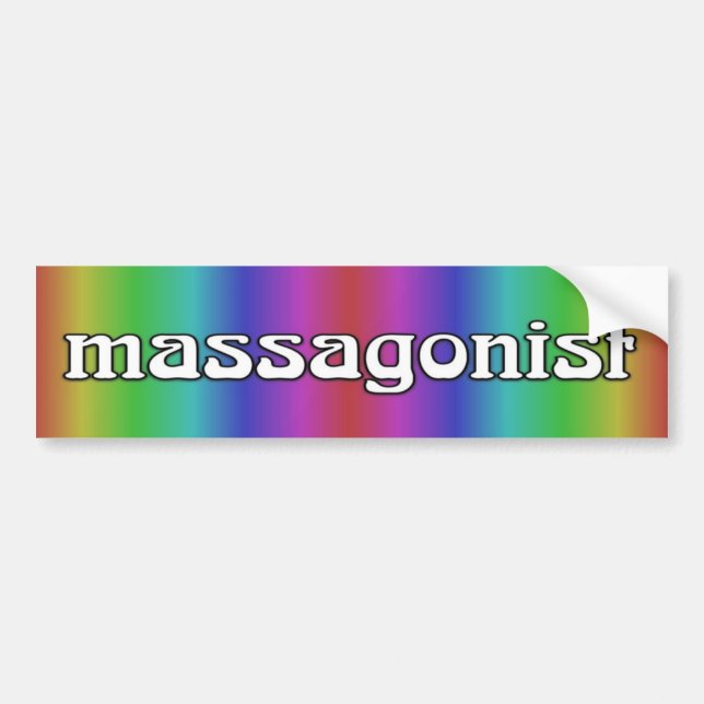 Autocollant De Voiture Massage 1 (Devant)