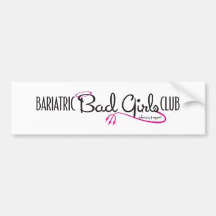 Autocollant De Voiture Mauvais logo Schtuff de club de filles de