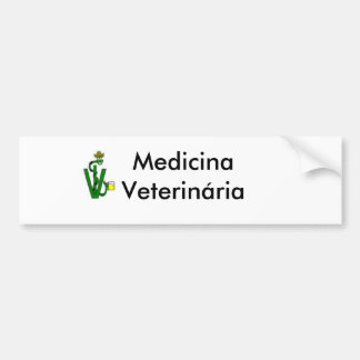 Autocollant De Voiture Médecine vétérinaire