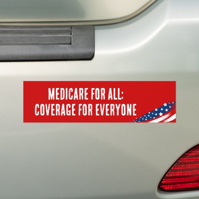 Autocollant De Voiture Medicare for All Healthcare (En voiture)