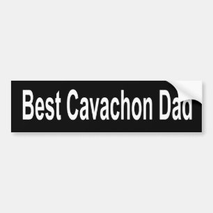 Autocollant De Voiture Meilleur Cavachon Papa Bumper Sticker Chien