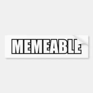 AUTOCOLLANT DE VOITURE MÉMOIRE