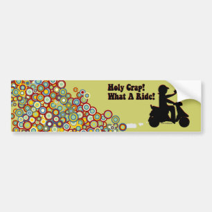 Autocollant De Voiture Merde sainte, ce qui un adhésif pour pare-chocs d