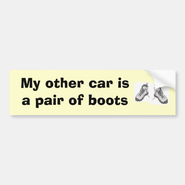 Autocollant De Voiture Mes autres paires de la voiture AIS de bottes (Devant)