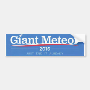 Autocollant De Voiture Météore géant 2016